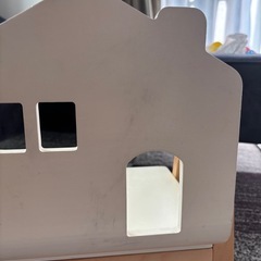 木の豆イスの画像