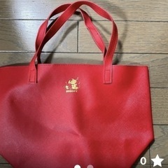 2個スヌーピーカバンの画像