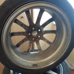 スバル純正　18インチ夏タイヤホイールの画像