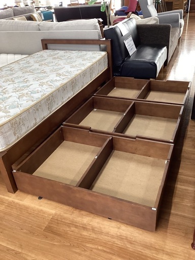 シングルベッド【町田市再生家具】　252362