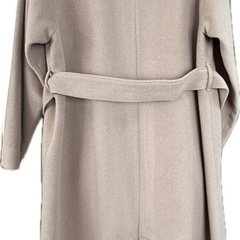 Stola. ストラ ベージュ ロングコート ベルト付き カシミヤの画像