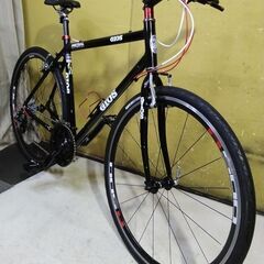 ★お取引可★GIOS🇮🇹MISTRALカスタム 170cm～24段変速 前後タイヤ🆕 極上車 配達可の画像