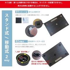 新品 テレビスタンド テレビ台 32〜72インチ対応　隠しキャスターの画像