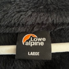 Lowe Alpine レディース　フリースジャケット 黒の画像