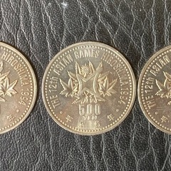 【美品】第12回アジア競技大会記念５００円玉 3枚の画像