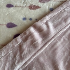 可愛い柄のダブルサイズ毛布の画像