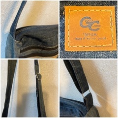 リーバイス★【SDGs推進 リメイクデニムバッグ】 スクエアー型ショルダーバッグの画像