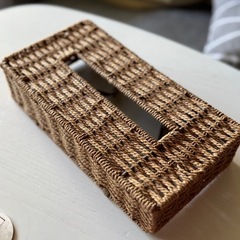 ACTUSで買いました！ティシュケース カバーがあると違いますの画像