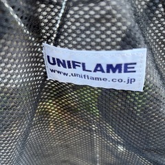 廃棄予定お早めに！！ユニフレーム　ダストスタンド　アンドドア　
キャンプの画像