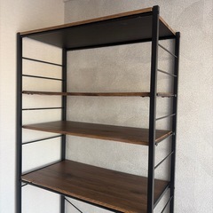 【良品】ラック  ブラウン　　　の画像