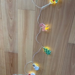 クリスマスガーランドライト新品未使用の画像