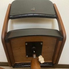 【引取りに来れる方限定】昭和レトロ モダンチェアの画像
