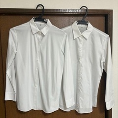 スーツ シャツ 9号 11号 2枚セット ブラウスの画像