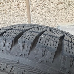 ブリヂストン　スタッドレス165/65R1479Qホイール・ナット付きの画像