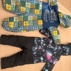 ジャンプスーツ100cm 2点の画像