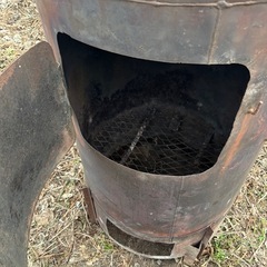 大型焼却炉 ステンレスタンク再利用加工品の画像