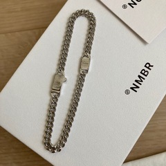 NMBR ナンバリング　ブレスレット　チェーン　シルバー　M 5945 A13の画像
