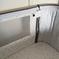 hzgmj 可動式ベビーベッドの画像