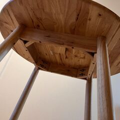 ダイニング丸テーブルの画像