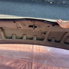 ハイエースワイド　純正ボンネットの画像