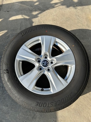 225/65R17タイヤ&17×7J アルミホイール（RAV4 X純正）