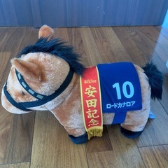 サラブレッドぬいぐるみの画像