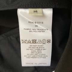 新品　シクラス　パンツ　スラックス　ブラック　36 S クロップド　黒の画像