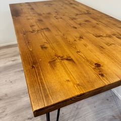 LOWYA  天然木ダイニングテーブル の画像