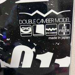 スノーボード板ビンディングセットの画像