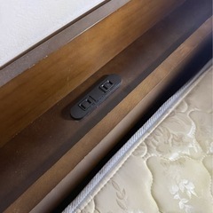 引き取りの方決まりました⭐︎ベッドフレーム&マットレス　セット　現地引き取り限定の画像