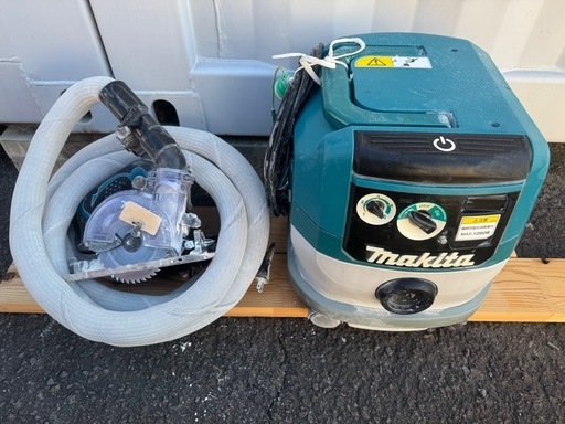 マキタ防塵丸鋸　集塵機セット