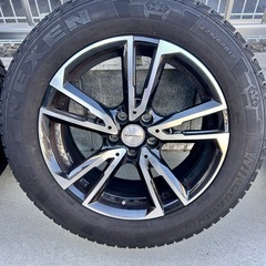 225/60R17スタッドレス、ホイールセットの画像