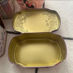 ディズニー 空き缶セット ディズニーランド シー 公式 お菓子 お土産 ケースの画像