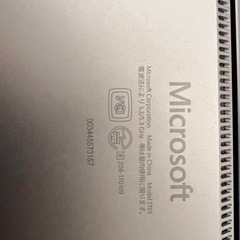 【0円ジャンク】マイクロソフトサーフェス　ラップトップの画像
