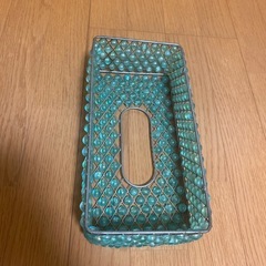 ボックス用ティッシュケース　ビーズ仕様の画像