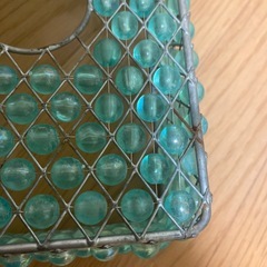 ボックス用ティッシュケース　ビーズ仕様の画像