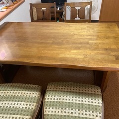 ダイニングテーブル・チェアセットの画像