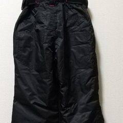 mobus 140cm スキーウェア　スキーズボン　黒　ブラックの画像