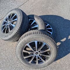 195/65/15取付ナット付アルミホィールの画像