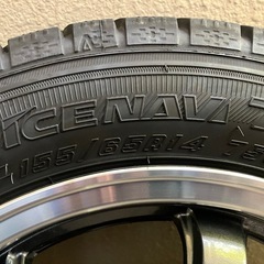 155/65R14 ホイル付スタッドレスタイヤ 4本セットの画像