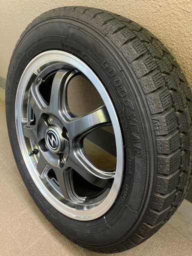 155/65R14 ホイル付スタッドレスタイヤ 4本セット