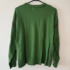 Sunny clouds グリーン ニット 長袖 セーターの画像