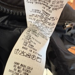 mont-bell ブラック ダウンジャケット Mの画像