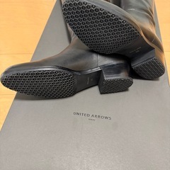 ユナイテッドアローズ◆ロングブーツ◆美品◆ソール貼済◆の画像