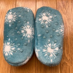 アナと雪の女王　ルーム用スリッパの画像