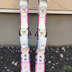 小学生スキー、ブーツ、ポール、ブーツリュックセットの画像