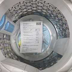 J2171【リユースのサカイ柏店】TOSHIBA 東芝 6.0kg 全自動洗濯機　AW-6G5　2017年製　動作確認、クリーニング済み　参考価36,440円の画像