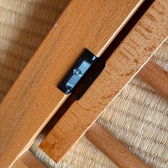 ベビーゲート 突っ張り式 ライトブラウン 木製　拡張フレーム付きの画像