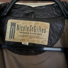 牛皮ジャケットの画像