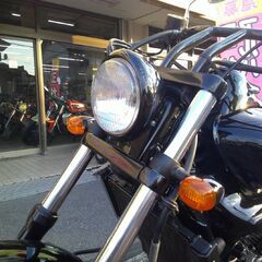 NO.5578　カワサキ　エリミネーター２５０Ｖ　水冷４サイクルＶツインエンジン　ブラック☆彡の画像